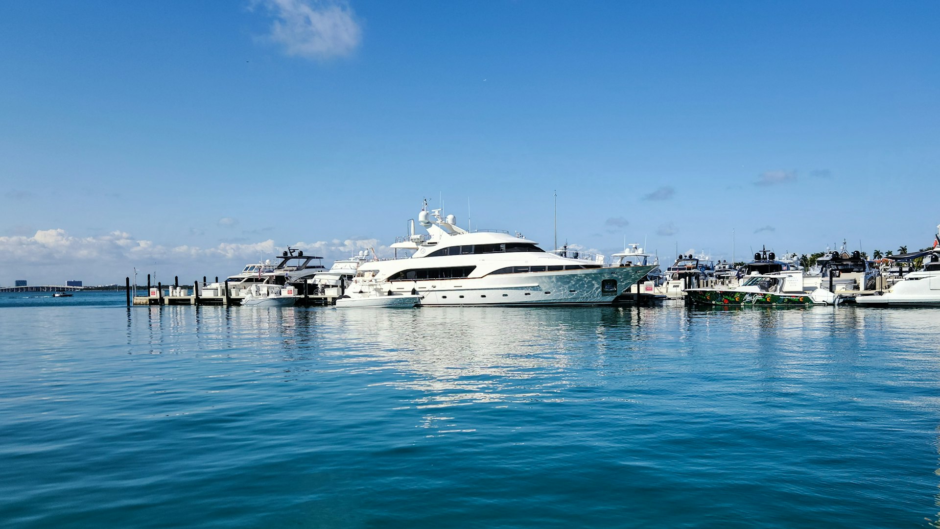 A bunch of boats that are in the water